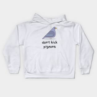 Don't Kick Pigeons Kids Hoodie